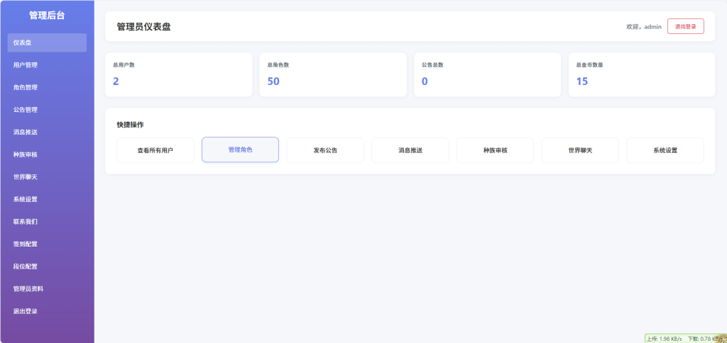 文字游戏：进化之路2.0二开完美版本源码 带后台-微网源码站