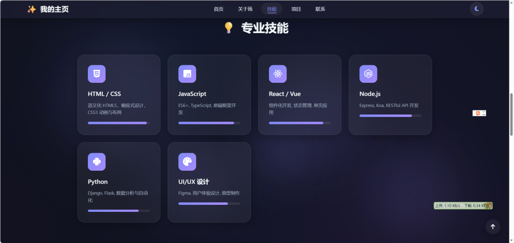 2026最新精美个人主页系统源码-微网源码站 2026最新精美个人主页系统源码-微网源码站